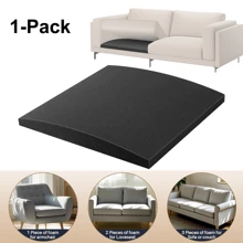 1pc Couch Cushion Support, 20" X 20" Sofa Cushion Support For Sagging Seat, High-Density Curved Foam, Sofa Furniture Seat Cushion Sagging Repair, Sofa Cushion Support Replacement Board, Couch Supporter For Under Cushion