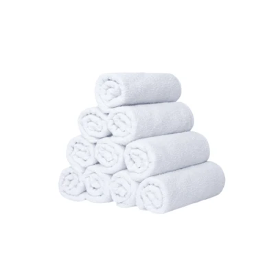 Kit com 5 Toalhas para Manicure e Pedicure – 23x48cm | Toque Super Macio e Alta Absorção