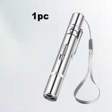 PETSIN 3-In-1 Cat Toys Laser Pen - Red Laser, UV Light, White Light 3 Modes, 5 Red Laser Chase Patterns, UV Wood's Lamp, LED White Flashlight, USB Rechargeable (60mAh), Stainless Steel Material, Pet Training & Interactive Toys