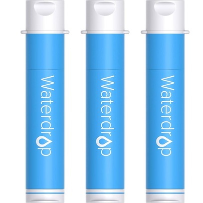 Waterdrop Su Filtre Pipeti, Kamp, Seyahat, Sırt Çantalı Gezi ve Acil Durum Hazırlığı İçin Su Arıtıcı Hayatta Kalma Su Filtre Sistemi