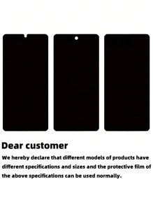 Set de 5 protectores de pantalla de vidrio templado antiarañazos y antipía, ideal como regalo de cumpleaños para familia y amigos, accesorios para teléfono