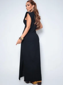 Great Fabric, The Best Value For Money In A Dress. - 黑色 - 查看 2