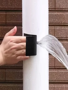 1/10/20片超强防水防漏胶带 - 管道自修复粘合剂，几秒钟内修复泄漏，家用和工业用防水密封胶，防漏胶带|自修复粘合剂|防水密封胶 - 黑色 - 查看 3