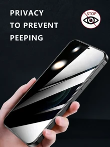5 Packungen Datenschutz-Displayschutzfolien, einfach zu installieren, passend für 16 Pro Max, 15, 14, 13, 12, XR, 11, XS Max. HD-klares Glas, staubfreie Installation und Anti-Spion-, Anti-Kratzer-, Anti-Bruch-Schutz. Das perfekte Festtagsgeschenk für Handyzubehör! Geschenk für Geburtstag, Familie, Freunde, gehärtetes Glas, Handy-Displayschutz