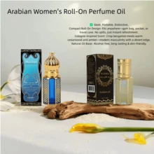 FLATPEA 10ml Arabian Fragrance For Men. Long-Lasting Arabian Style Perfume That Exudes Captivating Charm, Suitable For All Occasions.