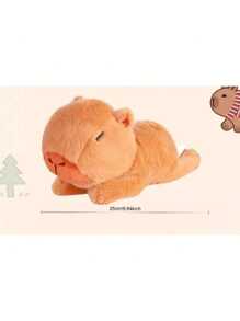 1 pieza - (18cm/7.08 pulgadas) Pulsera de peluche de Capibara - Muñeco de peluche - Decoración de muñeca - Regalo de cumpleaños/Navidad/Año Nuevo - Regalo perfecto
