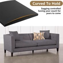 1pc Couch Cushion Support, 20" X 20" Sofa Cushion Support For Sagging Seat, High-Density Curved Foam, Sofa Furniture Seat Cushion Sagging Repair, Sofa Cushion Support Replacement Board, Couch Supporter For Under Cushion