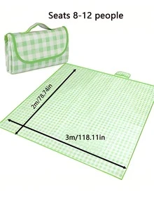 多功能户外野餐垫，防水、防潮、防尘、便携，春季旅行垫，野餐布，露营垫，野餐露营帐篷垫，春季旅行坐垫，不仅适合野餐，还适合露营、沙滩日光浴等各类户外活动