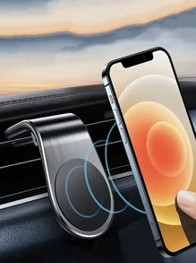 1 pezzo Supporto magnetico per auto aggiornato per presa d aria, supporto per telefono cellulare in metallo con magnete potente e rotazione a 360°, compatibile con e telefoni Android, idea regalo per compleanni, famiglia, amici, accessori auto, supporto per telefono in auto