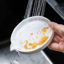 1 件陶瓷姜蓉研磨魔法工具蒜蓉姜蓉研磨盘碗姜蓉汁研磨蒜蓉手动研磨机 - 彩色 - 查看 4