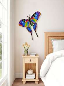 Creative Iron Butterfly Wall Hanging Decor, Outdoor Garden Landscape Villa Home Crafts Ornament Gift