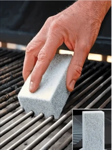 Assorted Barbecue Grill Cleaning Brick, Grill Scraper Cleaning Stone, Multi-Functional Cuttable Dirt And Grease Cleaning Brush, Suitable For Stovetops, Sinks, Dishes, Pans, Grill Grates Cleaning, Kitchen, Bathroom, Home & Household Items