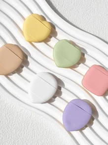 Set di 6 spugnette per trucco da applicare con le dita, a forma di cuore/goccia/quadrato, adatte per fondotinta, correttore, adatte a tutti i tipi di pelle, spugnette per trucco da dito per signore