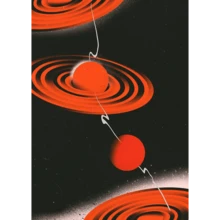 1PC Abstract Futurism Wall Art Dark Colorful Character Geometry Canvas Painting Retro For Living Room Home Decor Optional Frame - Multicolor - View 34