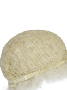 Kurze wellige synthetische Perücke für Frauen, hitzeresistente Faser Haarteil mit natürlicher Fülle, geeignet für täglichen und festlichen Gebrauch