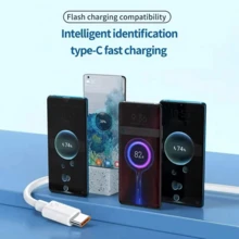 6A USB A 转 Type C 快速充电线 3.3 英尺/6.6 英尺 USB C 数据线兼容三星 Galaxy S24/S23/S22/S21/S20/S10E Note20/10、OPPO、Vivo 智能手机 USB-C 快速充电数据线 - 白色 - 查看 5