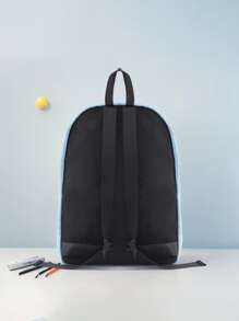 1 pieza Mochila con estampado de dinosaurio de caricatura y diseño de argyle personalizado, se puede personalizar según tu diseño único, apto para niños y adolescentes, imprime tu propio nombre o regálalo a hermanos y compañeros de clase