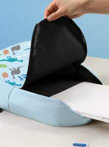 1 pieza Mochila con estampado de dinosaurio de caricatura y diseño de argyle personalizado, se puede personalizar según tu diseño único, apto para niños y adolescentes, imprime tu propio nombre o regálalo a hermanos y compañeros de clase