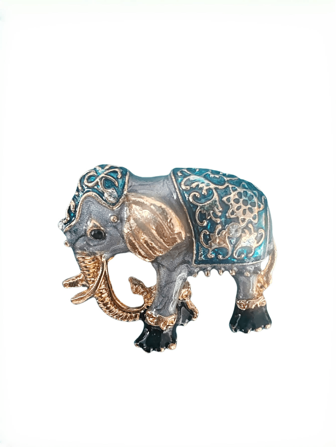 Cute Elephant Shaped Brooch For Scarf, Clothes Decoration For Women & Girls,Home Decor ,Room Decor,Wall Decor Gifts Birthday Graduation