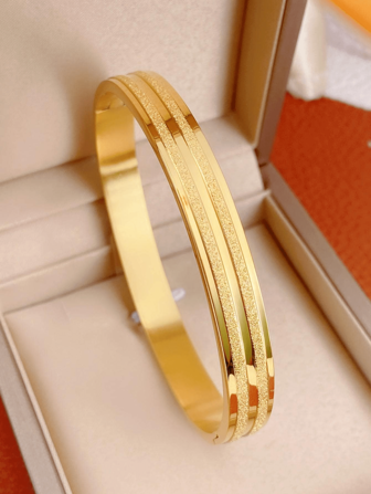 1pc Minimalist Double-Row Matte Unique Elegant Versatile Bracelet For Women