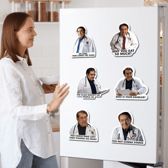 12pcs Funny Diet Fridge Magnets For Kitchen And Home, Inspirational Quotes For Healthy Lifestyle