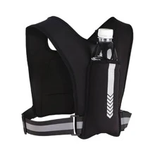 Night Glow Guardian Reflective Vest Bag For Running, Cycling, And Fitness Universal Use, Multi-Pocket Storage For Items, Lightweight And Breathable, Elastic And Comfortable