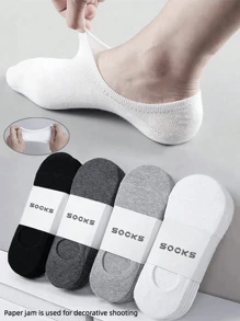 15/10/9/1 pares de calcetines unisex, calcetines deportivos, calcetines de moda, calcetines tobilleros blancos/negros/grises, colores lisos y estilo sencillo, aptos para uso casual diario