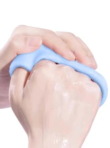 1Pair Blue Moisturizing Hand Gloves, For Dry Cracked Skin Softening Exfoliating Feet Hand Care Tools, Soft Silicone Gel, Skin Repairing, Reusable, Suitable For Hand Care, Beige/Pink,Hand Care,Gift,Care Tools, Soft Silicone Gloves, Gel Spa Moisturizing Gloves, Aloe Vera Lotion Gloves For Repairing Dry, One Size Fits All, Ideal For Home Hydration, Moisturizing Hand Gloves,Gift For My Mother,Mother's Day,Travel Accessories