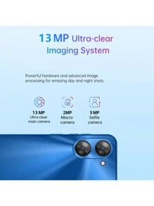 يأتي Meizu Mblu21 بنظام أندرويد 14 ، معالج T606 ، مع خيارات تخزين 4 جيجابايت + 64 جيجابايت و 6 جيجابايت + 128 جيجابايت ، شاشة عالية الدقة بحجم 6.79 بوصة ، كاميرا مزدوجة 8 ميجابكسل + 13 ميجابكسل ، معدل تحديث سلس 90 هرتز ، بطارية 4900 مللي أمبير لاستخدام طوال اليوم. إنه هاتف ذكي 4G يدعم شريحتين اثنتين.