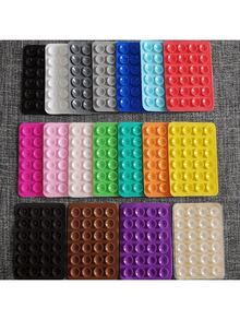 8 Stücke Silikon-Saugnapf Set, Multi-Funktions Handy- und Tablet-Ständer, universelle Kompatibilität, einfach zu lösen und wiederverwendbar klebrig