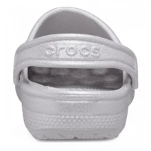 Crocs Classic Glitter Clog T - Bạc - Xem 3