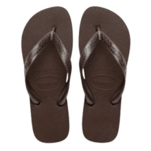 Havaianas Women's Plain Flip Flops - Strappy Top - 咖啡棕 - 查看 2