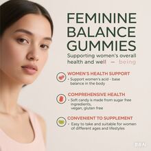 Miriyalyad Vital Source Feminine Balance Gummies - Women's Health Probiotics For PH & Immune Support & Natural Pineapple Flavo Hawaiian Pineapple-60 Gummies