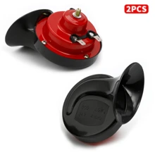 Lislark 2PCS Super Train Horn For Truck Car Boat Motorcycle Horn - Red - View 2