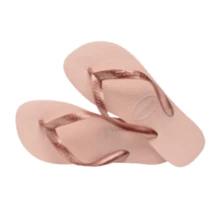 Havaianas Women's Plain Flip Flops - Strappy Top - 羅莎芭蕾舞團 - 查看 4
