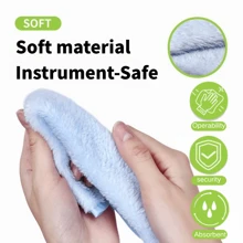 Hisopos de algodón para la limpieza de las llaves de saxofón de viento de madera, cepillo para la limpieza de las llaves de flauta, suministros de mantenimiento para clarinete