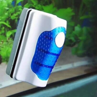 NetHong Magnetic Cleaner Magnet Aquatic Brush Algae Aquarium Cleaning Glass Fish Tank