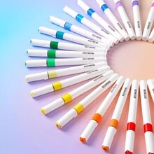 ROSYMENG 9/162 Colors Acrylic Paint Markers, Acrylic Art Permanent Markers Pen, Acrylic Marker For Rock Canvas Wood Glass Fabric Painting Coloring Pen