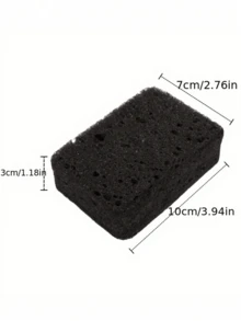 1-12 块黑色海绵、厨房不粘油洗碗刷、耐用聚氨酯洗碗海绵块，用于厨房清洁、洗碗布、锅擦魔术湿巾、厨房、浴室、家居、家居用品、家庭清洁、母亲节、厨房清洁、碗刷、锅刷、魔术擦拭、家用高、母亲节、母亲节礼物、婚礼季、毕业季、送给家人和朋友的礼物