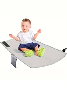 1pc Portable Baby Travel Airplane Seat Extender - Grey - View 5