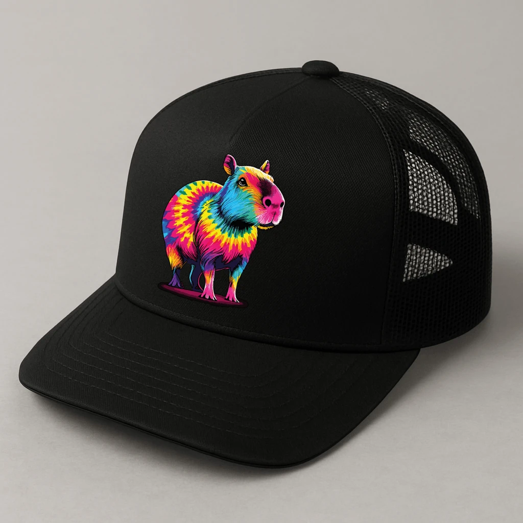 GORRA UNISEX ALIEN GATOS PET CUTE KAWAII CAPYBARA ALEBRIJES AJOLOTES ANIMALES GYM BEAST MODE FITNESS MUSCLE NO PAIN NO GAIN CALACAS CHIDAS MUSICA URBAN CASUAL MODA GG335 - Negro - Ver 1