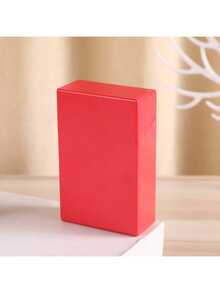 2 Peças Estojo de Cigarro de Plástico de Cor Sólida Minimalista, Unissex, Design de Abertura Automática, Porta-Cigarros Anti-Esmagamento e Anti-Umidade, Material de Plástico ABS, Acessórios para Fumar, Armazenamento de Cigarros