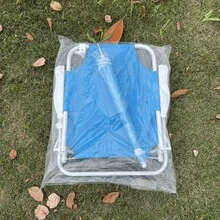 Portable Small Beach Chair With A Maximum Load Capacity Of 50KG/110 Pounds - Folding Sun Protection Outdoor Seat, Suitable For Beaches, Small Picnics, Camping And Travel - Multicolor - View 6