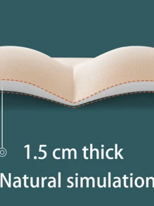 1pc Women's Padded Butt Shapewear Seamless Breathable High Waist Tummy Control Panties With Fake Booty Lift, Peach Buttock