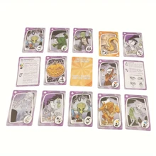1 pieza Juego de cartas del Virus Goliat, el juego de cartas contagiosamente divertido, color verde, adecuado como regalo de Halloween, Navidad, juego de mesa, ¡regalo festivo!