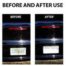 NetHong 2 PCS Invisible License Plate Spray Invisible Guard Spray Car Plate Number Coat - Black - View 8