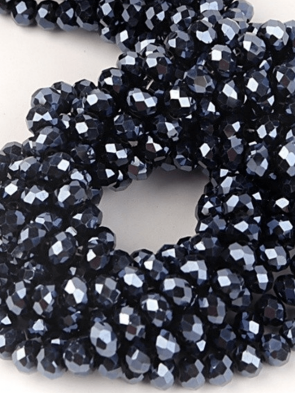 DIY Jewelry Faceted Crystal Glass Beads
