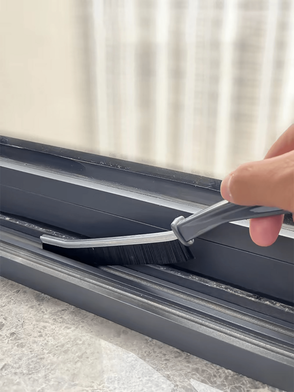 1pc Long Thin Gap Cleaning Brush/window Crevice Dust Brush/bathroom And Household Kitchen Cleaning Tool