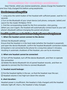 Lenovo Lenovo TH10 Bluetooth Headphones, Passive Noise-Proof, Hi-Fi Bass, Stereo Sound Quality, Suitable For Gaming, Sports, Calls, Compatible With Computers And Phones, Wired & Wireless Dual Mode