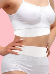 10片装一次性腋下吸汗垫 一次性腹垫 方形腹垫 胸垫 无纺布 运动吸汗垫 胸罩吸汗垫